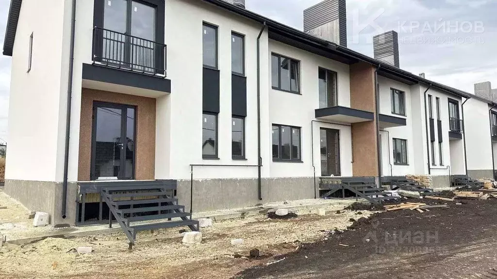 Таунхаус в Воронежская область, Семилукский район, Губаревское с/пос, ... - Фото 1