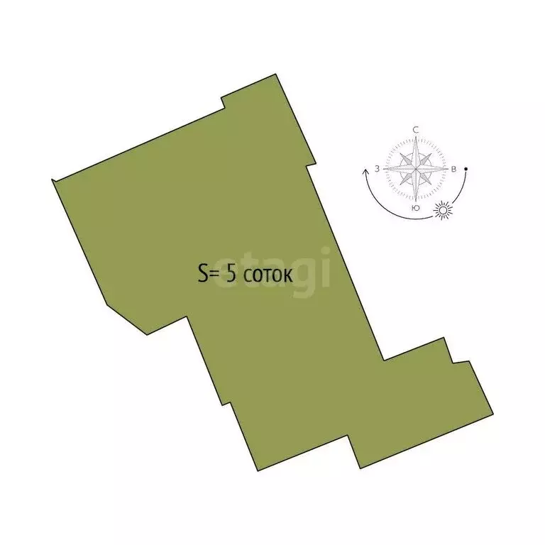 Дом в село Барышево, улица Щетинкина (50.9 м) - Фото 2