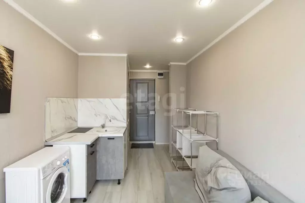 Студия Тюменская область, Тюмень Харьковская ул., 83 (16.1 м) - Фото 1