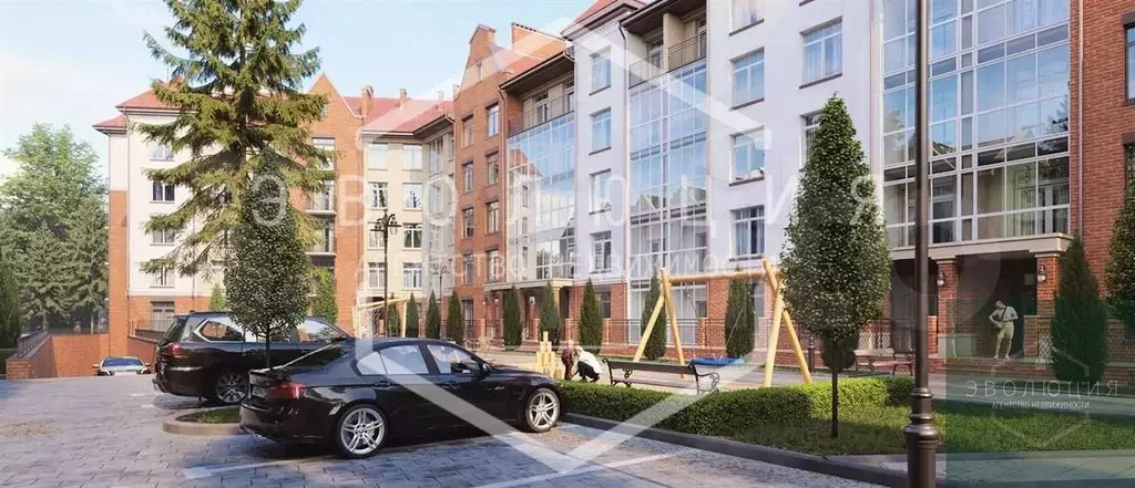 Квартира-студия, 43 м, 1/5 эт. - Фото 1