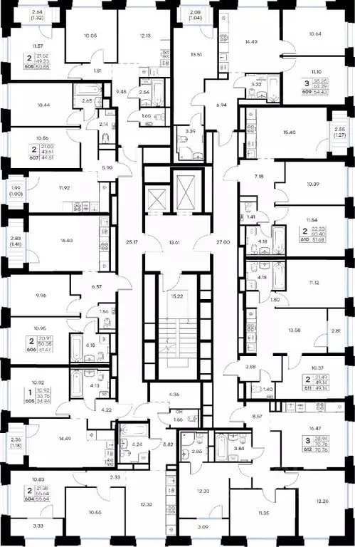 1-к кв. Мурманская область, Мурманск Долина Уюта тер.,  (34.94 м) - Фото 2