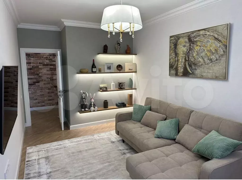 2-к. квартира, 77 м, 3/4 эт. - Фото 1