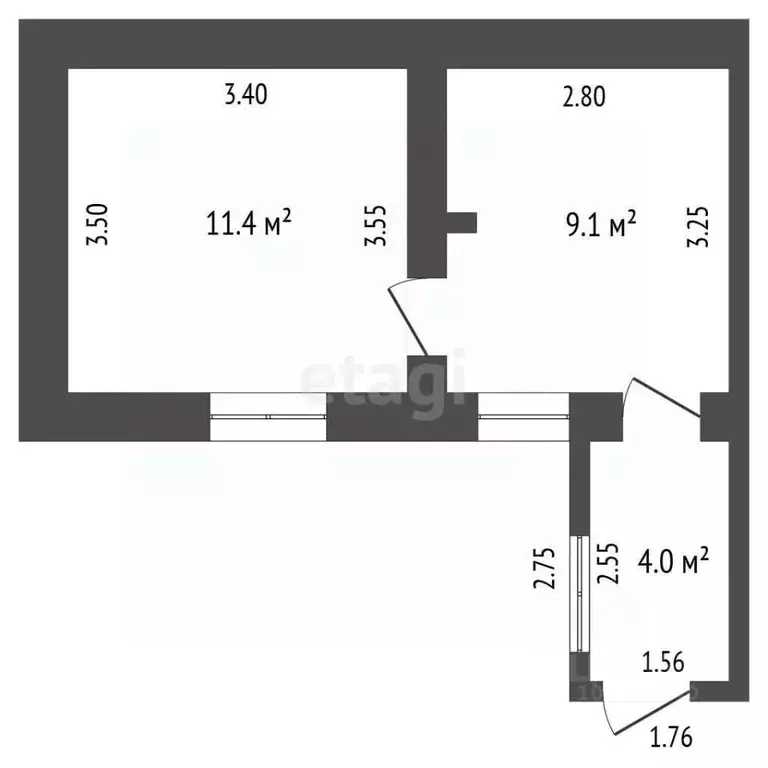Дом в Крым, Судак муниципальный округ, с. Дачное ул. Горная (41 м) - Фото 2