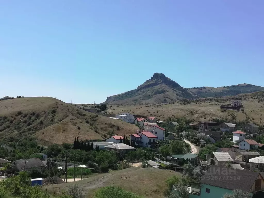 Участок в Крым, Феодосия муниципальный округ, Коктебель пгт пер. ... - Фото 2