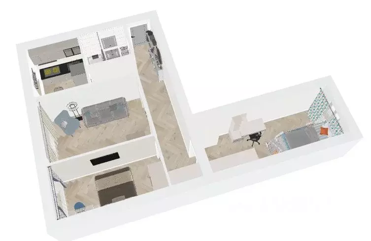 3-к кв. Пермский край, Пермь Уральская ул., 116 (54.5 м) - Фото 1