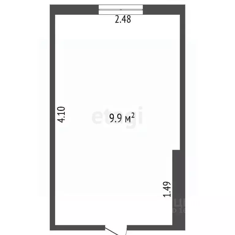 Комната Саха (Якутия), Якутск ул. Петра Алексеева, 21/4 (9.9 м) - Фото 2