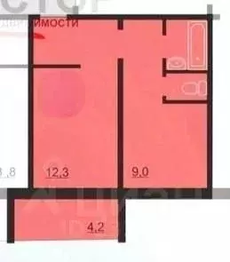1-к кв. Челябинская область, Челябинск ул. Сталеваров, 66 (32.4 м) - Фото 1