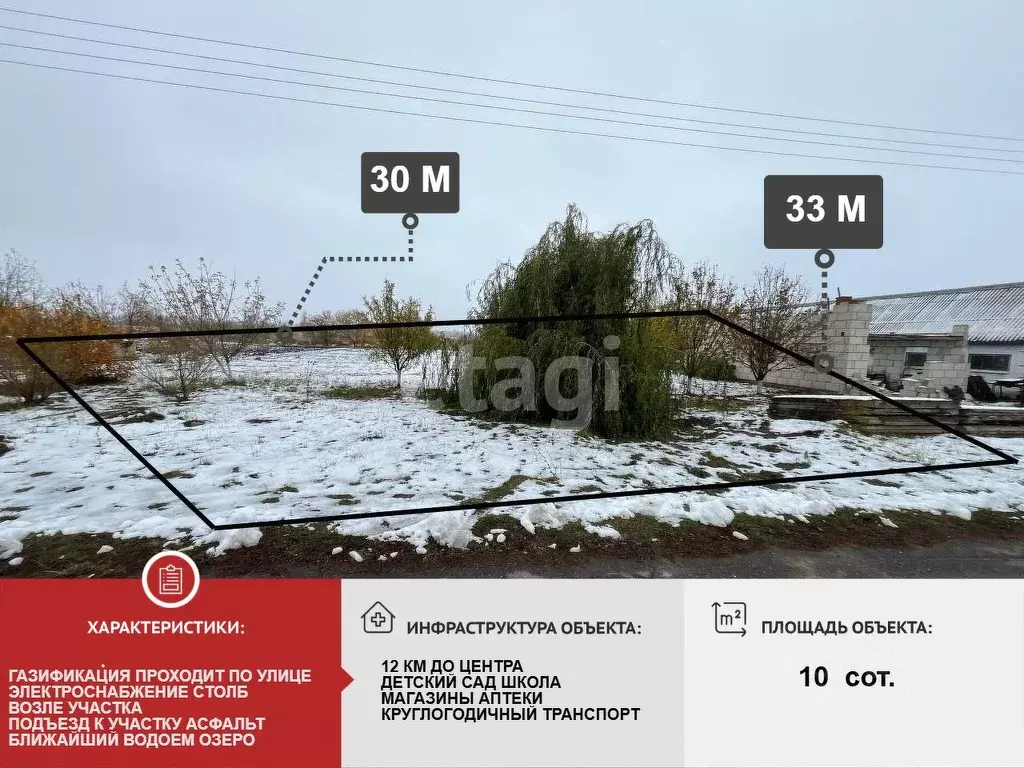 Участок в Белгородская область, Алексеевка ул. Лебяжья, 7 (10.5 сот.) - Фото 2