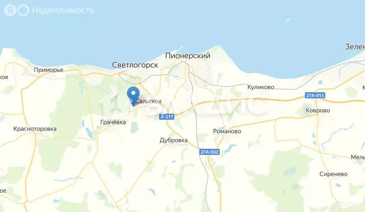 Участок в Калининградская область, Зеленоградский муниципальный округ, ... - Фото 0