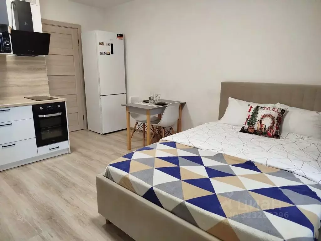 Студия Санкт-Петербург ул. Русановская, 18к1 (22.0 м) - Фото 1