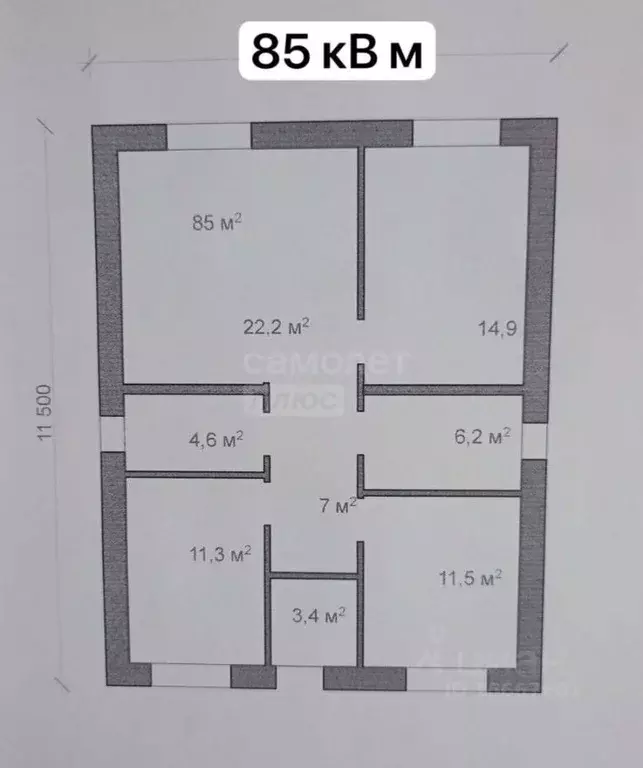 Дом в Оренбургская область, Оренбургский район, Нежинский сельсовет, ... - Фото 2