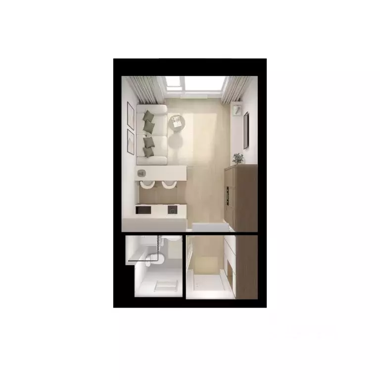 Студия Московская область, Котельники Парковый мкр, Белая Дача Парк ... - Фото 2