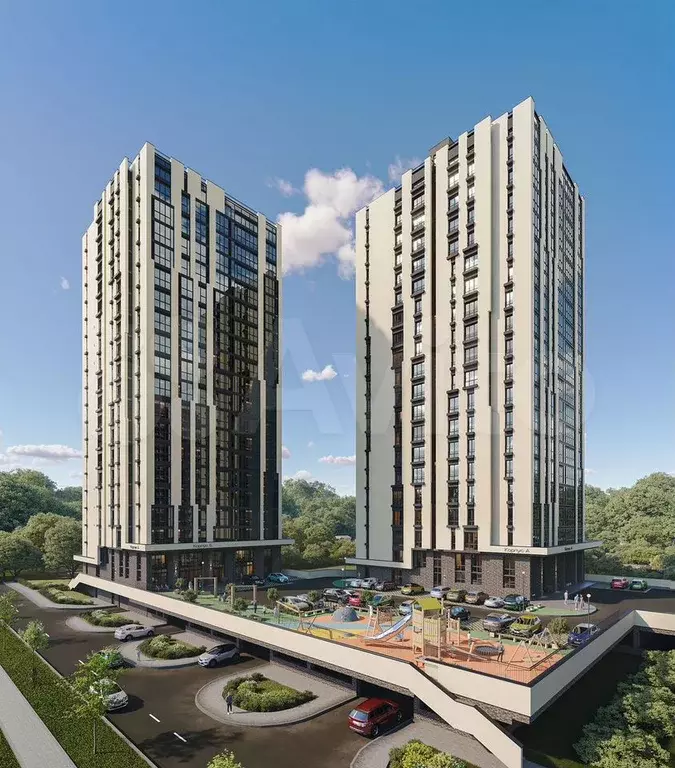 3-к. квартира, 80,2 м, 14/20 эт. - Фото 1