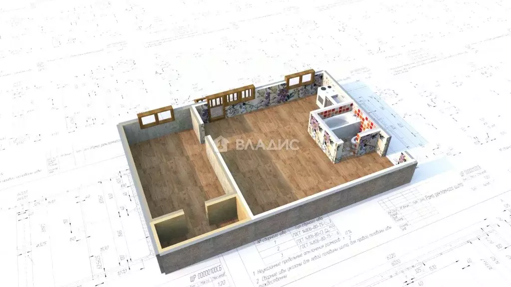 2-к кв. Иркутская область, Ангарск 9-й мкр, 21 (48.5 м) - Фото 2