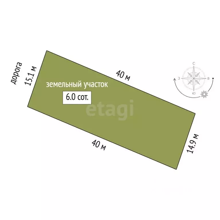 Участок в Тюменская область, Тюмень Территория СОСН Русское Поле, ул. ... - Фото 2