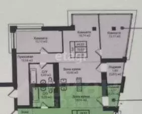 3-к кв. Пермский край, Пермь Ленская ул., 30 (73.0 м) - Фото 2