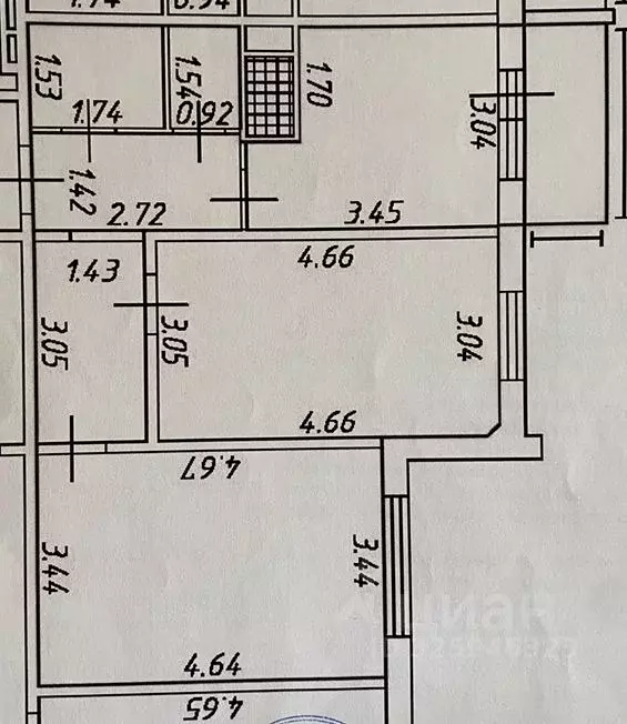 2-к кв. Санкт-Петербург Горелово тер., ул. Коммунаров, 188к1 (51.8 м) - Фото 2