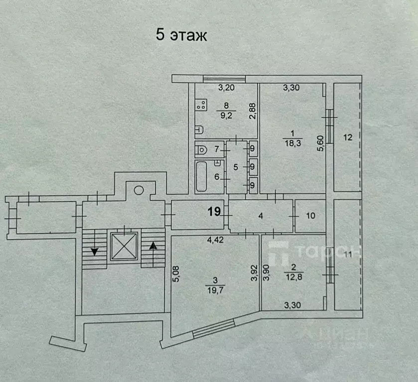 3-к кв. Челябинская область, Челябинск Комсомольский просп., 85 (75.4 ... - Фото 1