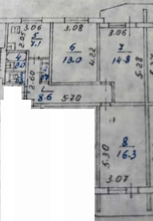 3-к кв. Москва, Москва, Троицк ул. Солнечная, 4 (65.0 м) - Фото 2