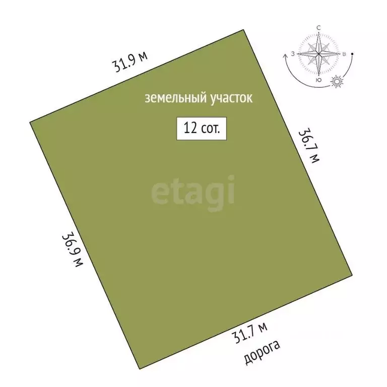 Участок в Ярославская область, с. Брейтово  (12.0 сот.) - Фото 2