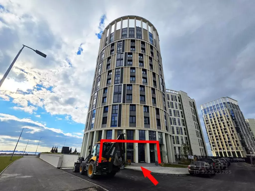 Помещение свободного назначения в Санкт-Петербург наб. Миклухо-Маклая, ... - Фото 1