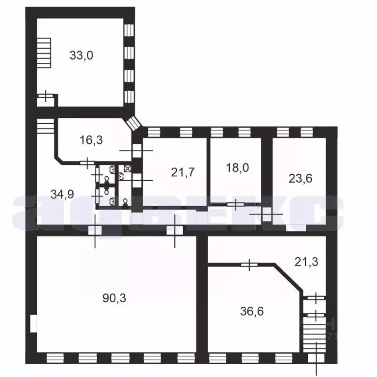 Офис в Санкт-Петербург ул. Якубовича, 22 (341 м) - Фото 2