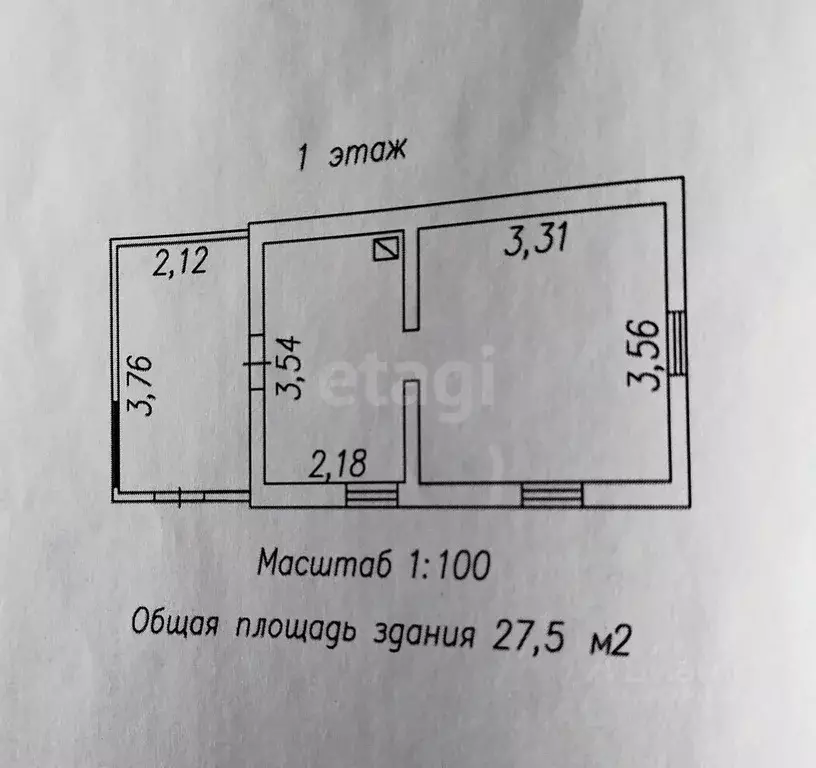 Дом в Кемеровская область, Новокузнецк Медик СНТ, 422 (28 м) - Фото 2