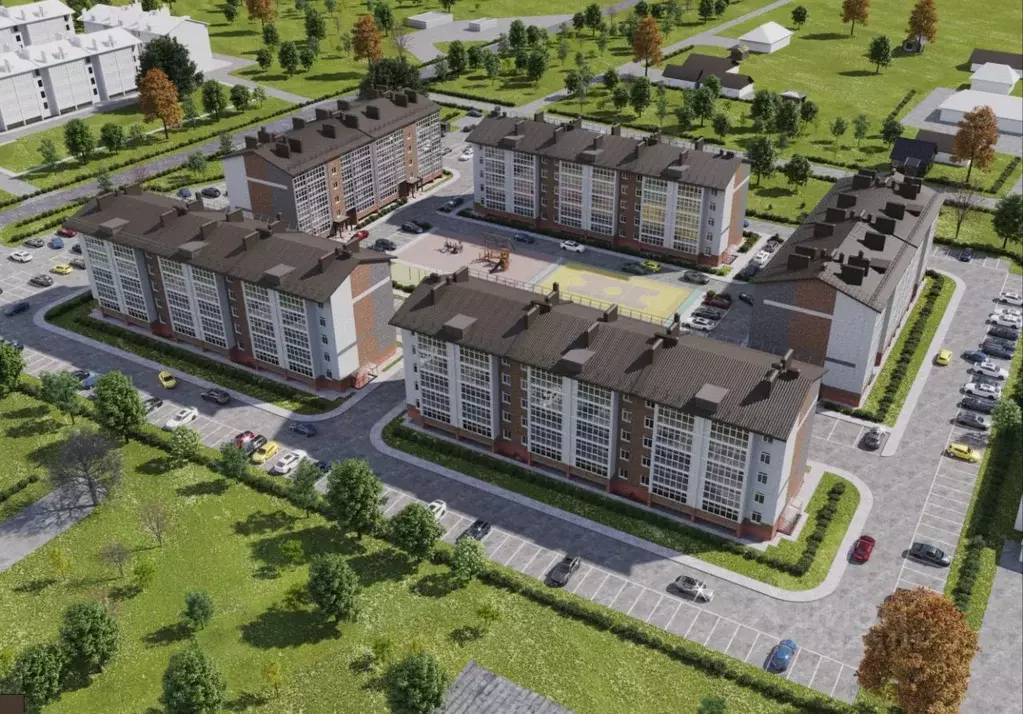 2-к кв. Татарстан, с. Пестрецы ул. Казанская, 16Б/3 (61.5 м) - Фото 1