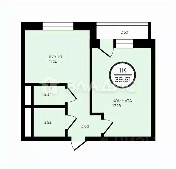 1-к кв. Московская область, Красногорск Опалиха мкр, Новая Московская ... - Фото 1