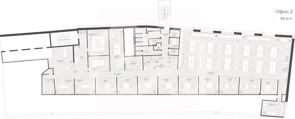 Помещение свободного назначения в Москва ул. Станиславского, 21С3 (950 ... - Фото 2