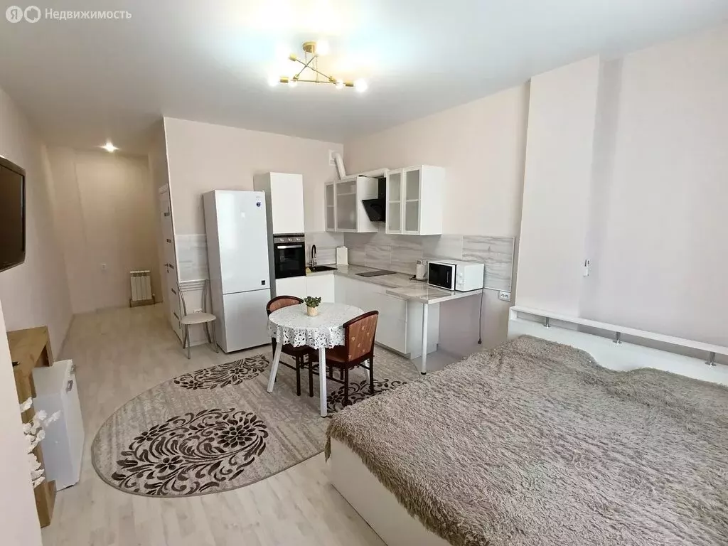 Квартира-студия: Волгоград, улица 50 лет Октября, 36 (30 м) - Фото 1