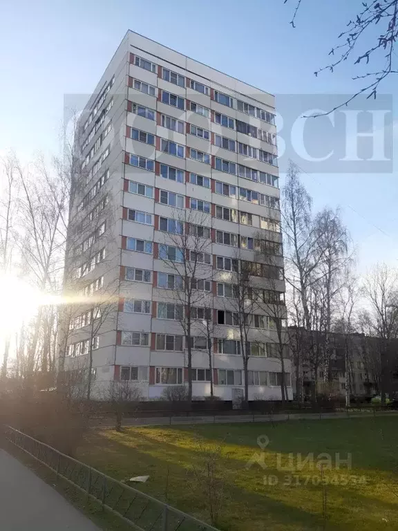 1-к кв. Санкт-Петербург ул. Отважных, 7 (31.9 м) - Фото 0