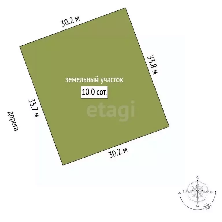 Участок в Костромская область, Красносельский район, Шолоховское ... - Фото 2