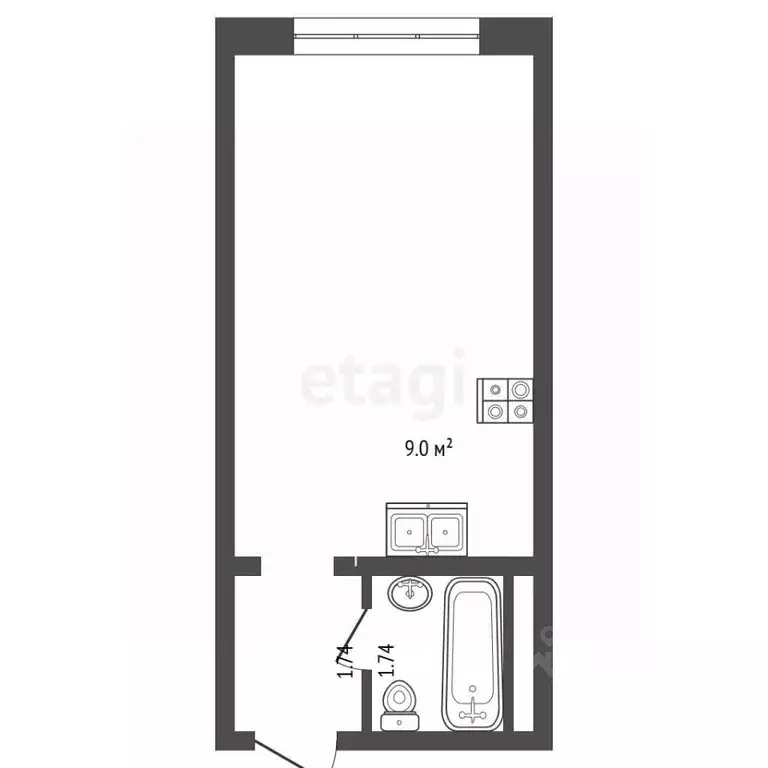 Студия Ханты-Мансийский АО, Ханты-Мансийск ул. Елены Сагандуковой, 16 ... - Фото 1
