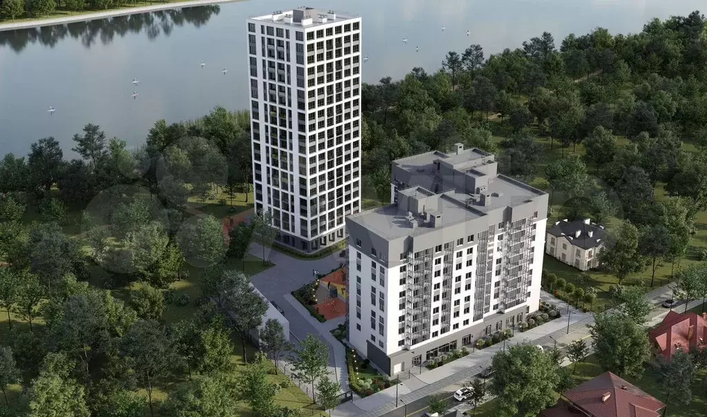 1-к. квартира, 37,4 м, 7/9 эт. - Фото 1