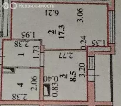 1-комнатная квартира: Липецк, улица Леонтия Кривенкова, 33 (34.5 м) - Фото 1