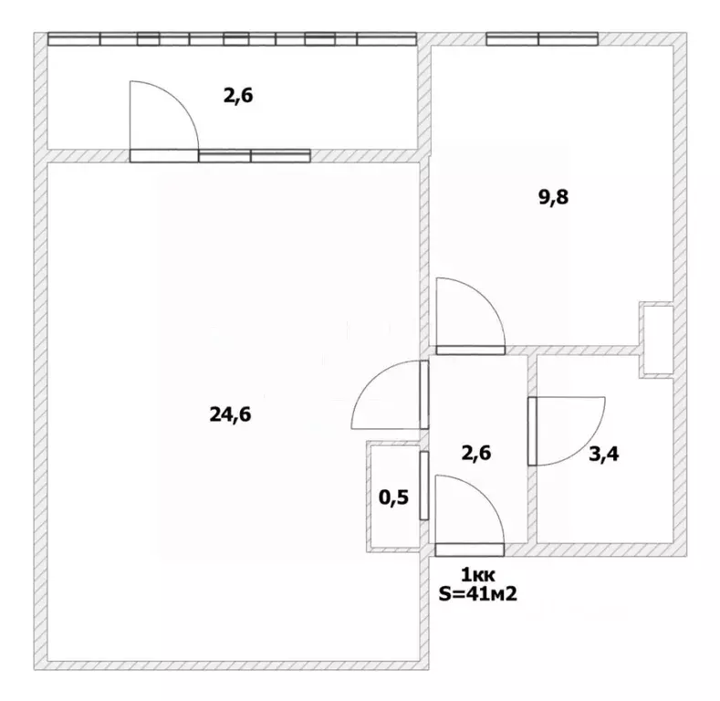 1-к кв. Калининградская область, Калининград Машиностроительная ул., ... - Фото 2