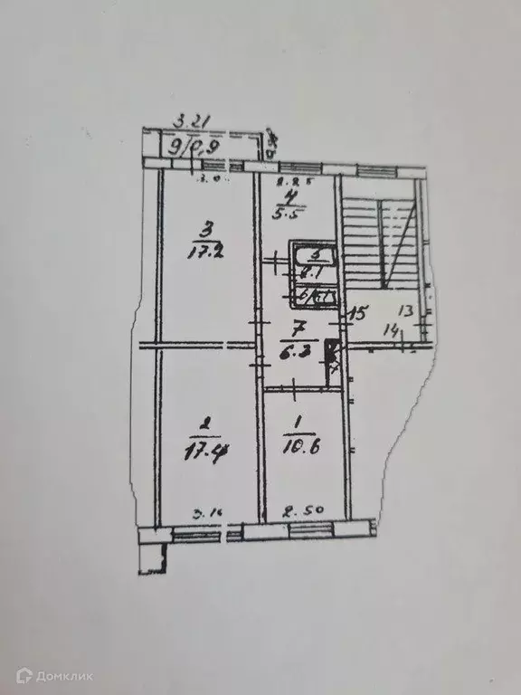 Продаётся 3-к квартира, 60.9 м - Фото 0