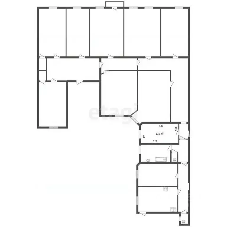Комната Санкт-Петербург 8-я Васильевского острова линия, 23 (12.1 м) - Фото 2