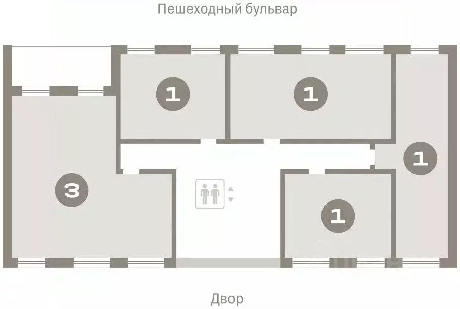 1-к кв. Свердловская область, Екатеринбург Брусника в Академическом ... - Фото 1