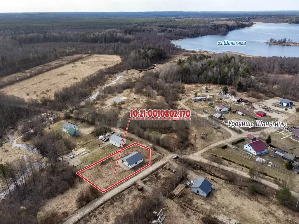 Дом в посёлок городского типа Пряжа, Ключевая улица (98.2 м) - Фото 1