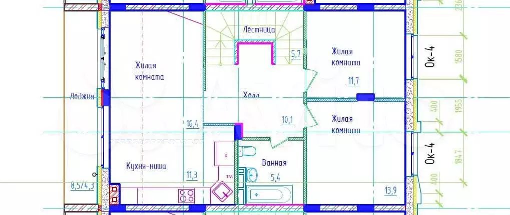 Таунхаус 200 м на участке 4 сот. - Фото 1