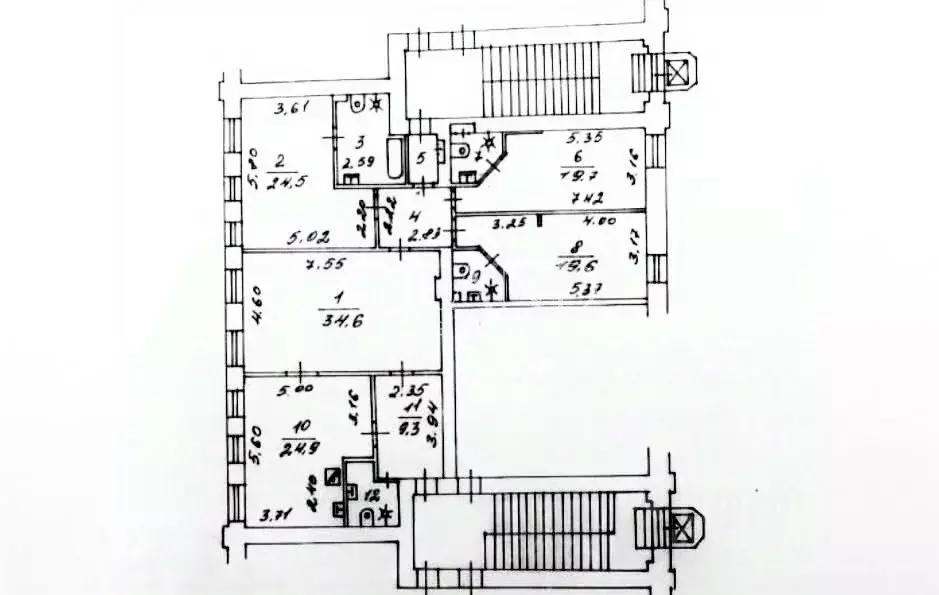 4-к кв. Москва Подсосенский пер., 24 (161.2 м) - Фото 2