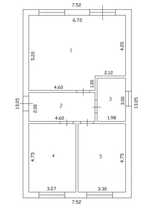 Дом в Краснодарский край, Северская ст-ца ул. Ильская, 33 (79 м) - Фото 1