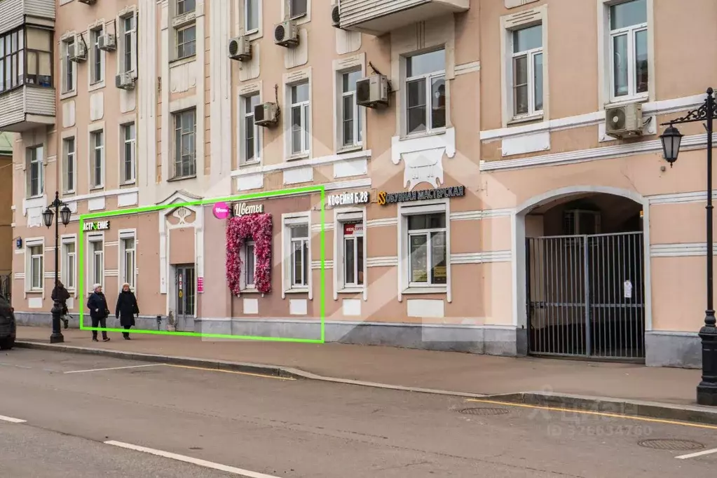 Помещение свободного назначения в Москва ул. Бахрушина, 28 (155 м) - Фото 1