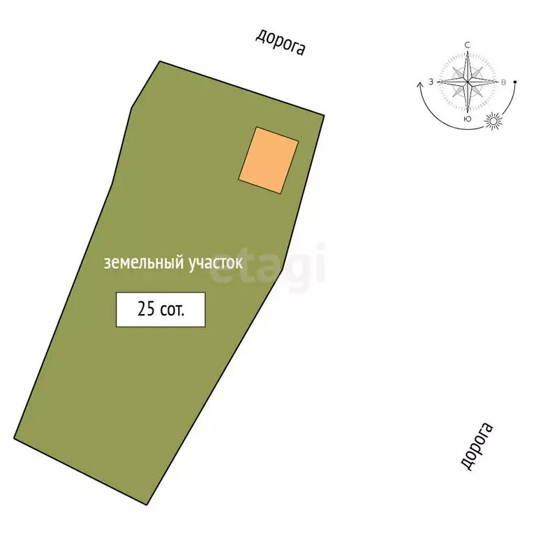 Дом в Челябинская область, Уйский муниципальный округ, посёлок Горки, ... - Фото 1