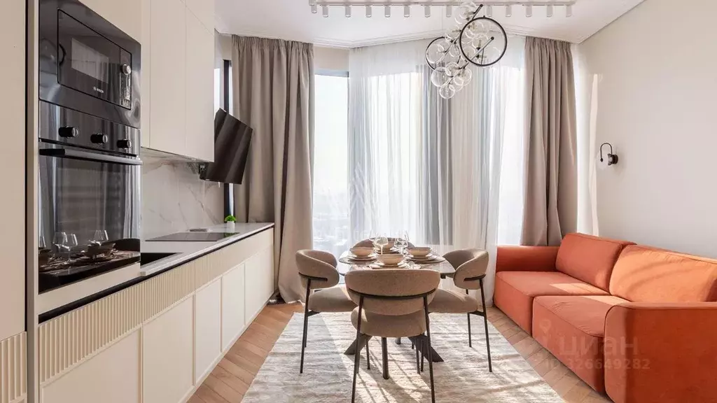 3-к кв. Москва Береговой проезд, 2 (65.0 м) - Фото 1