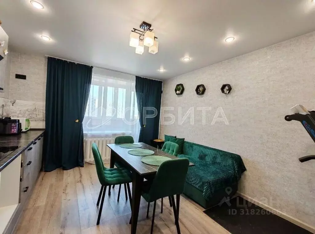 3-к кв. Тюменская область, Тюмень Пролетарская ул., 116 (73.3 м) - Фото 1