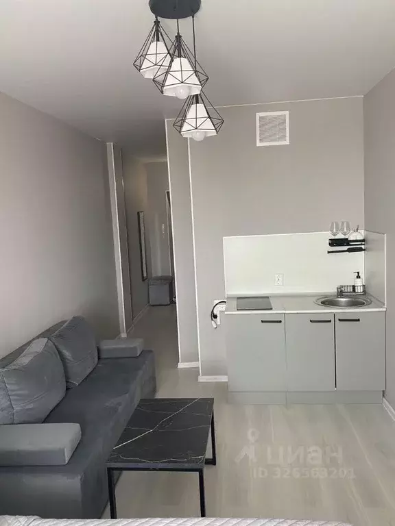 Студия Ханты-Мансийский АО, Сургут ул. Профсоюзов, 38 (26.5 м) - Фото 1