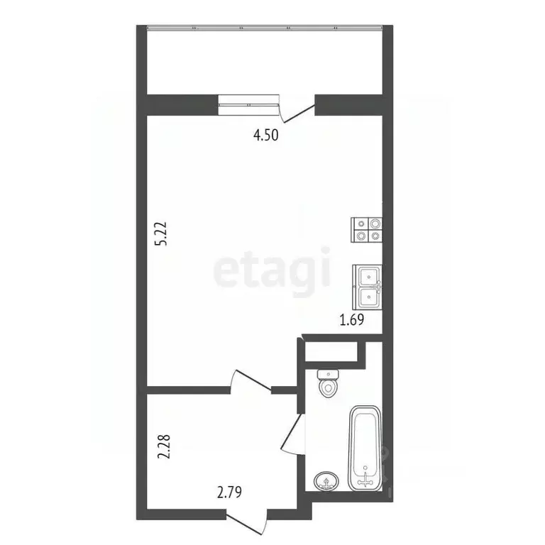 Студия Ямало-Ненецкий АО, Новый Уренгой ул. Имени В.Я. Петуха, 3/1 ... - Фото 2